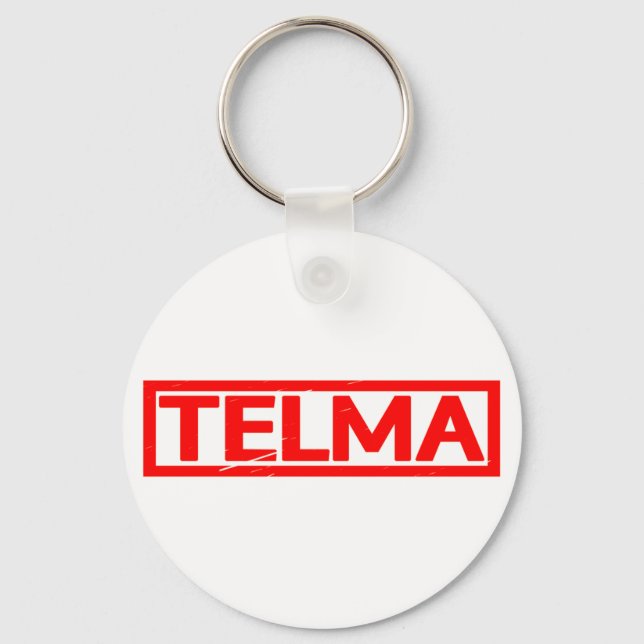 Porte-clés Timbre Telma (Recto)