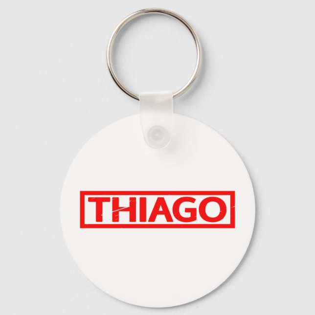 Porte-clés Timbre Thiago (Recto)
