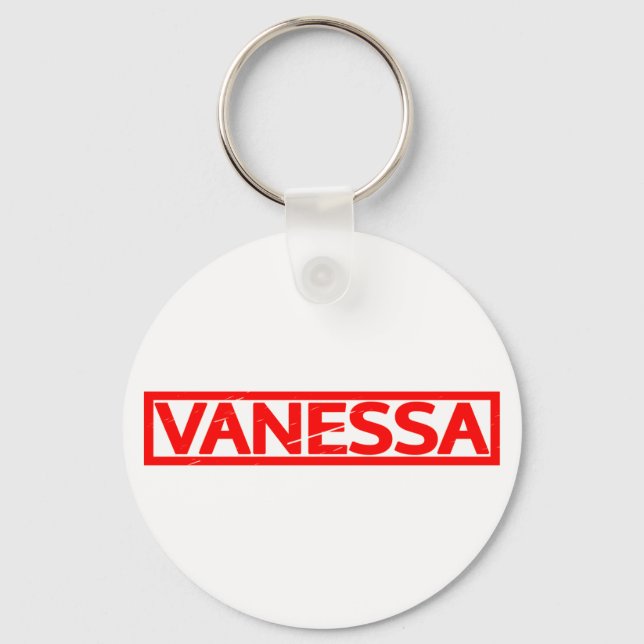 Porte-clés Timbre Vanessa (Recto)