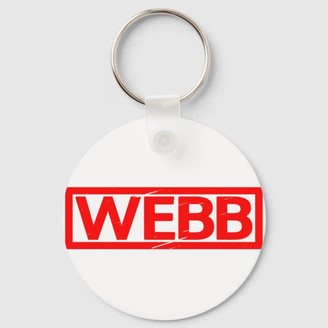 Porte-clés Timbre Web (Recto)