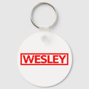Porte-clés Timbre Wesley