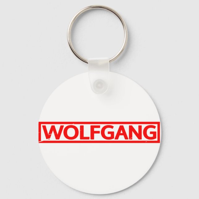 Porte-clés Timbre Wolfgang (Recto)