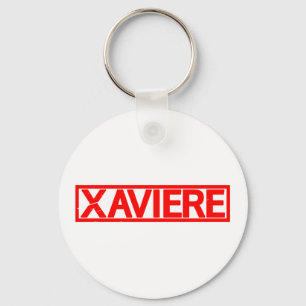 Porte-clés Timbre Xaviere