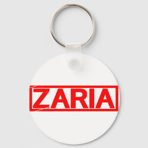 Porte-clés Timbre Zaria