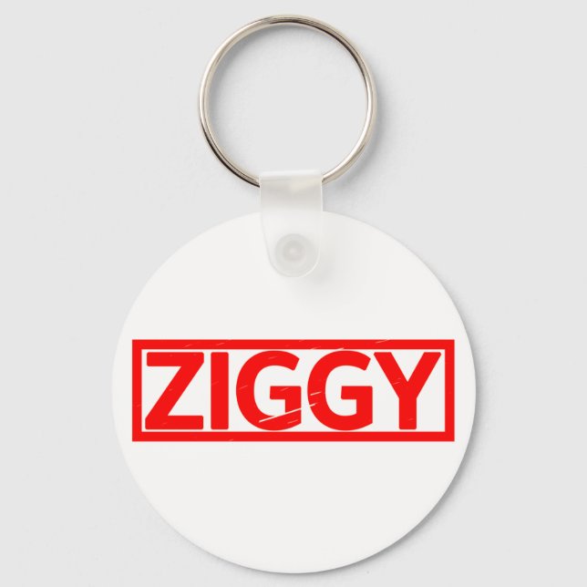 Porte-clés Timbre Ziggy (Recto)