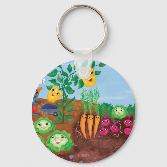 Porte-clés Time To Count-Garden (Recto)