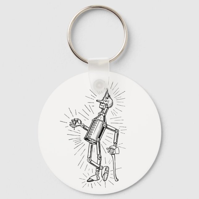 Porte-clés Tinman fraîchement huilé (Recto)