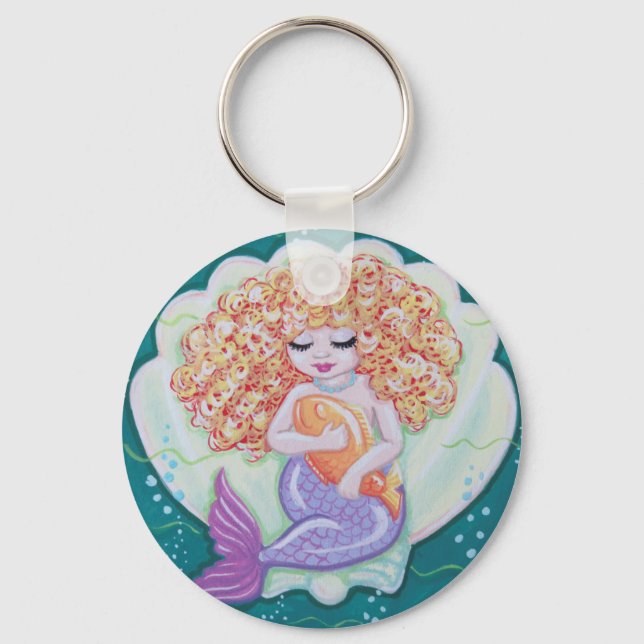 Porte-clés Tiny Mermaid Keychain (Recto)