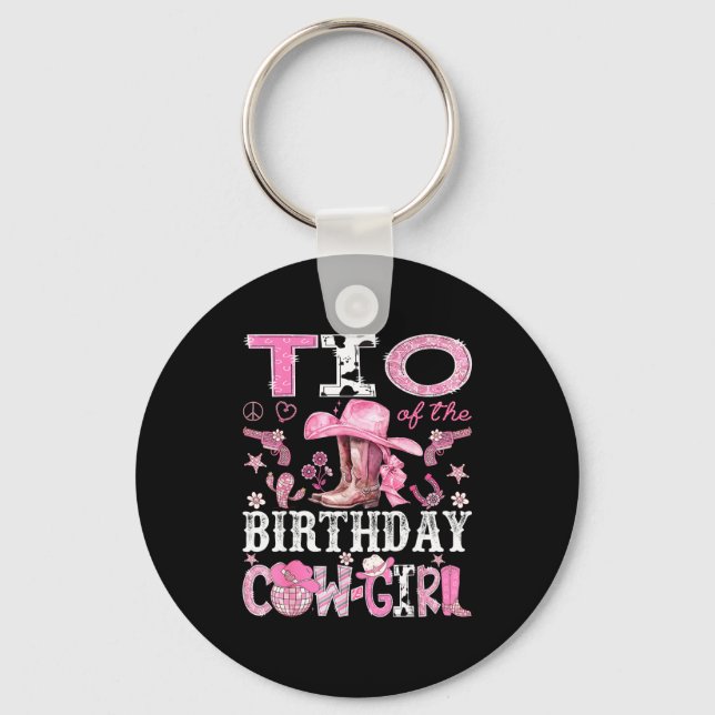 Porte-clés Tio Of The Birthday Cow-girl Nk Disco Rodeo Tio  (Recto)