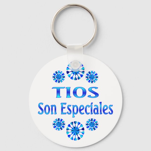 Porte-clés Tios Son Especiales (Recto)