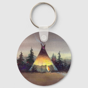 Porte-clés TIPI LIGHTS par SHARON SHARPE