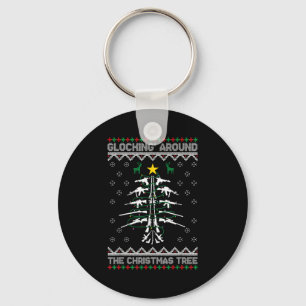 Porte-clés Tir autour de l'arbre de Noël détestable de Noël
