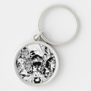 Porte-clés Tir de groupe de corps de lanterne