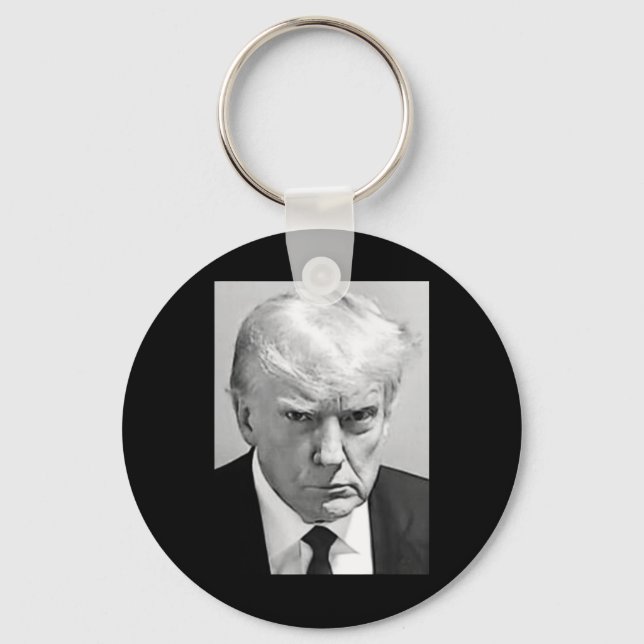 Porte-clés Tir de Mug - Donald Trump Tir de Mug (Recto)