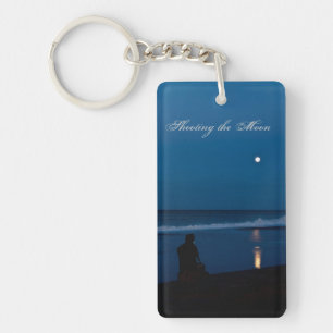 Porte-clés Tir du photographe Keyfob de lune