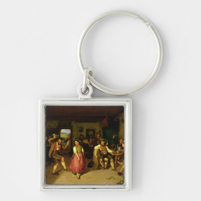Porte-clés Tir et danse de cible dans Oberbayern, 1841 (Devant)