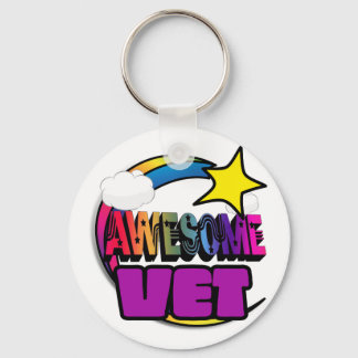 Porte-clés Tir Star Rainbow Awesome Vet