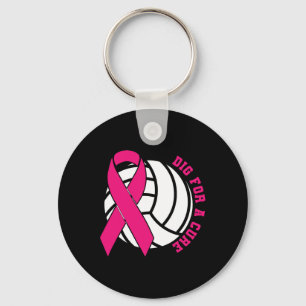 Porte-clés Tirer Pour Une Volleybyll De Sensibilisation Cure