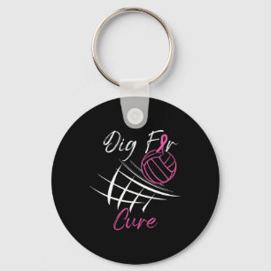 Porte-clés Tirer Pour Une Volleybyll De Sensibilisation Cure