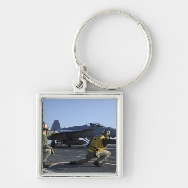 Porte-clés Tirs à bord du USS George HW Bush (Devant)