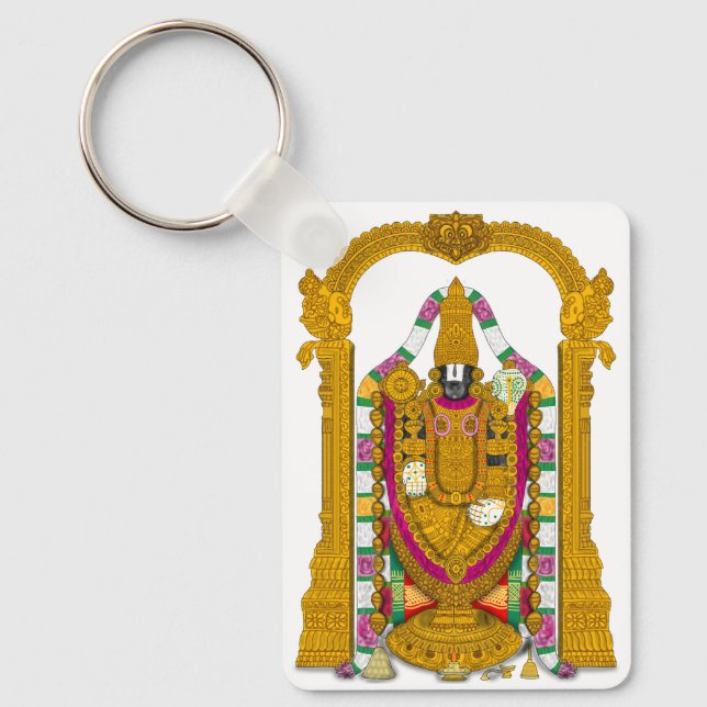 Porte-clés Tirupati Balaji Keychain for Daily Use (Recto)