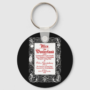 Porte-clés Titre Alice Vintage