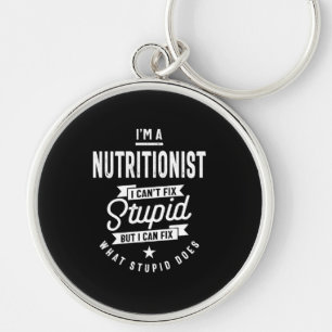Porte-clés Titre du poste nutritionniste Cadeau