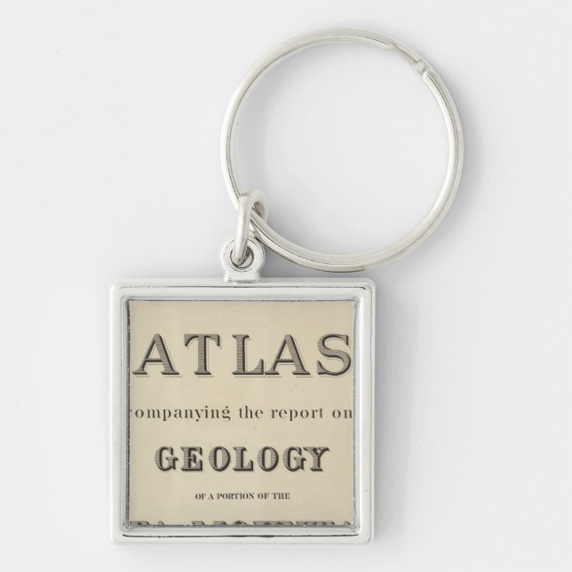 Porte-clés Titre Page Atlas accompagnant le rapport (Devant)