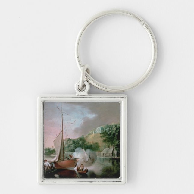 Porte-clés Tivoli, près de liège, 1780s (Devant)