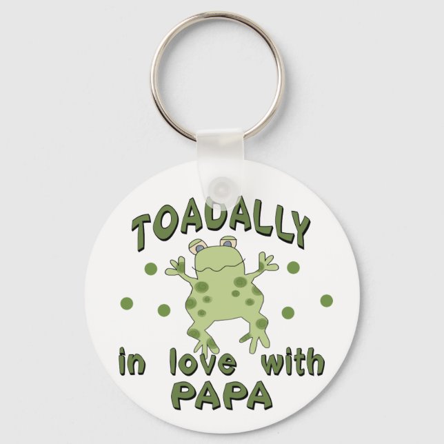 Porte-clés TOADALLY Love Papa Frog (Recto)
