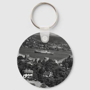 Porte-clés Toile de fond de la forteresse du Bosphore à Istan