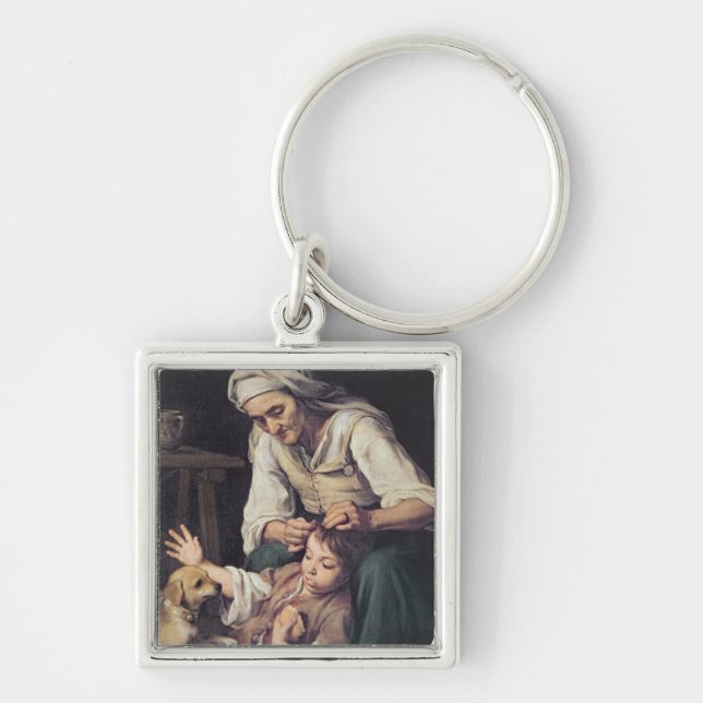 Porte-clés Toilette Domestique', 1670-75 de La (Devant)