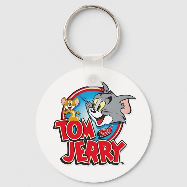 Porte-clés Tom and Jerry Logo (Recto)