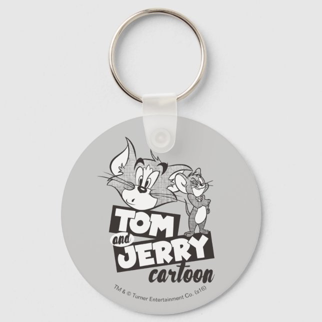Porte-clés Tom Et Jerry | Carton Tom Et Jerry (Recto)