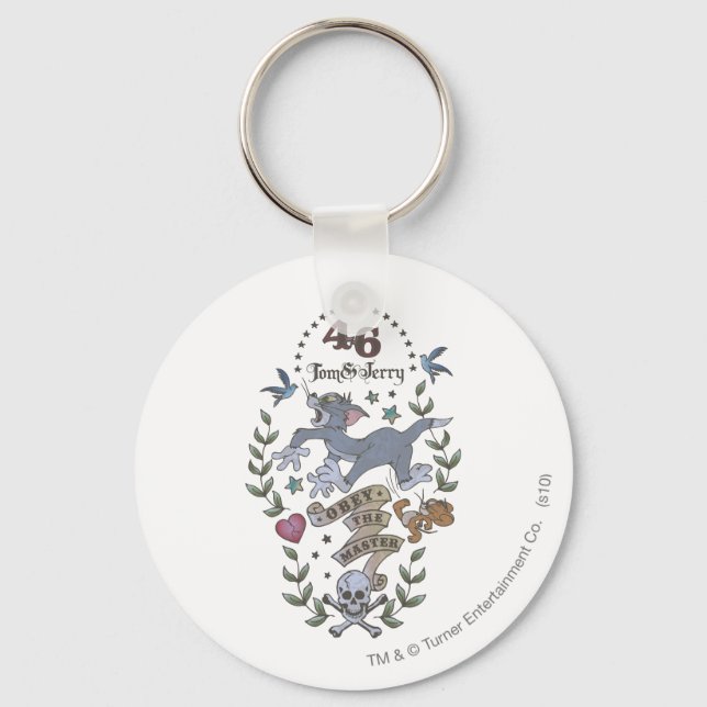 Porte-clés Tom et Jerry Obey Le Maître 2 (Recto)