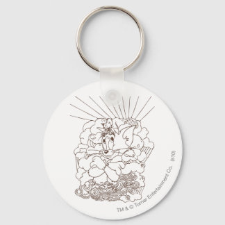 Porte-clés Tom et Jerry Outline