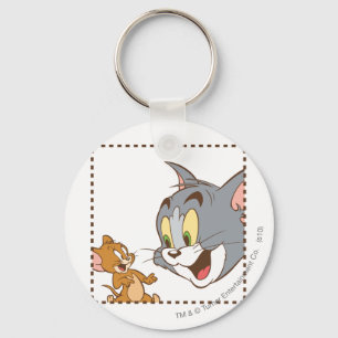 Porte-clés Tom et Jerry Stamp