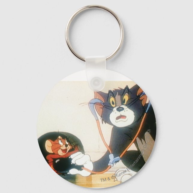 Porte-clés Tom Et Jerry Stethescope (Recto)
