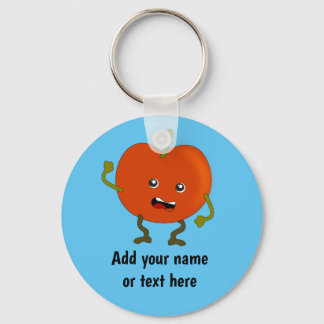 Porte-clés Tomate enroulée - thème tomates pourries - votre t