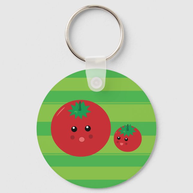 Porte-clés Tomate mûre (Recto)