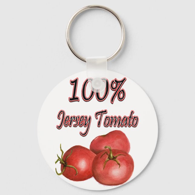 Porte-clés Tomates Jersey 100% (Recto)
