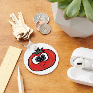 Porte-clés Tomato Face Keychain