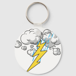 Porte-clés Tonnerre Et Éclair