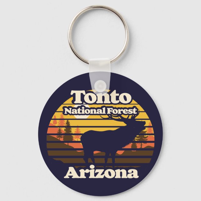 Porte-clés Tonto National Forest Arizona (Recto)