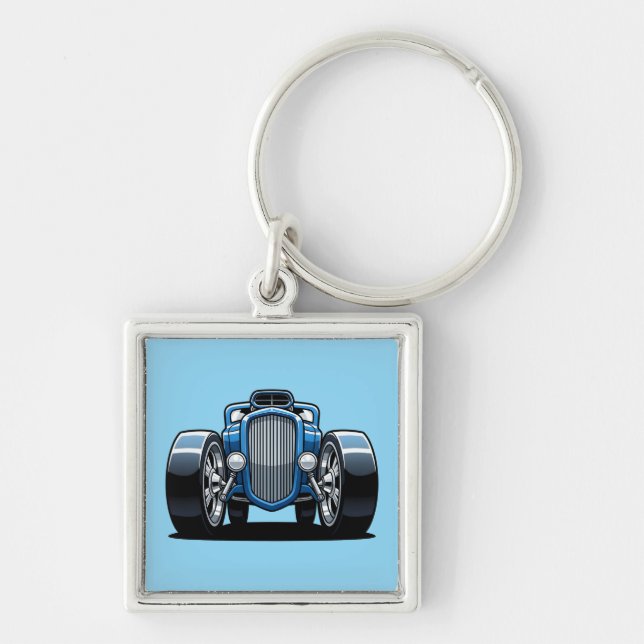 Porte-clés Toon Hotrod Art  (Devant)