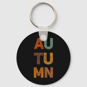 Porte-clés Top Automne Retro Intemporel Pour Femmes Hommes En