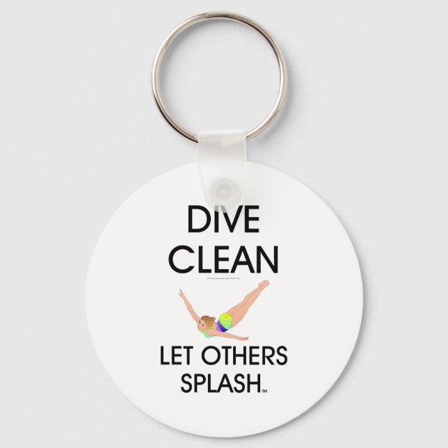 Porte-clés TOP Dive Clean (Recto)