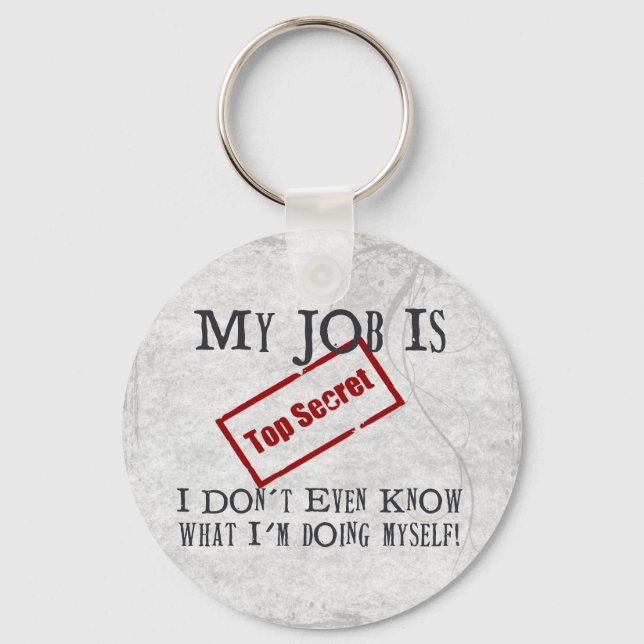 Porte-clés Top Secret ! (Recto)