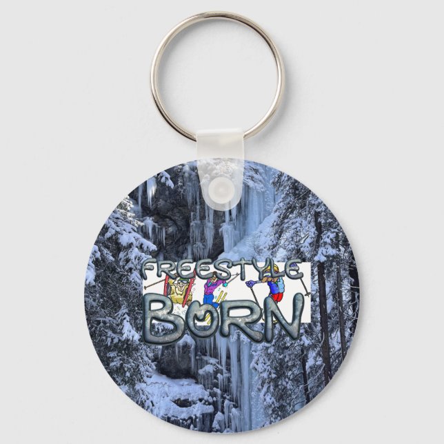 Porte-clés TOP Ski Freestyle Né (Recto)