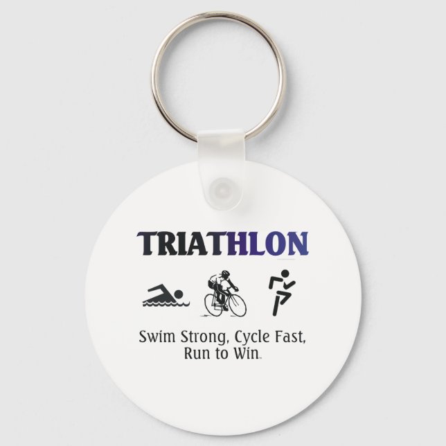 Porte-clés TOP Triathlon (Recto)